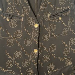 Cotton Embroidered Vest